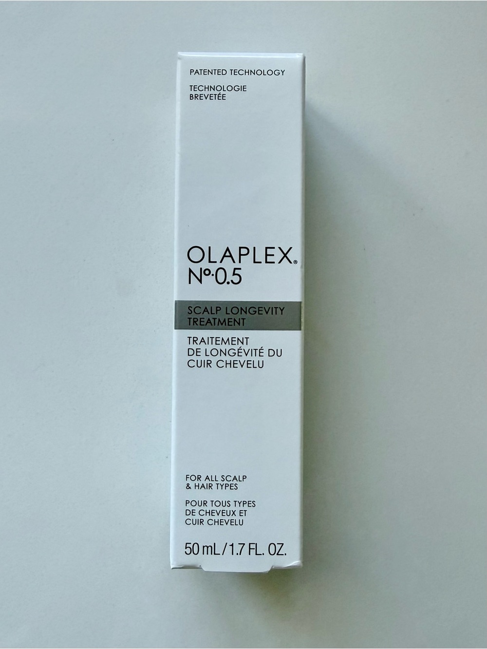 OLAPLEX N°0.5 Scalp Longevity Treatment - White and Olive Accent